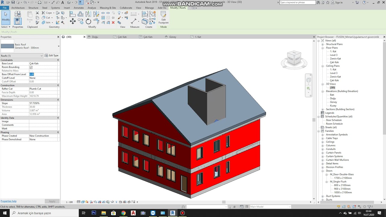 Revit'te Güvercinlik Modelleme (Gökçe Çıracı)