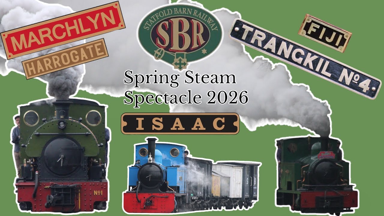 Statfold Barn Railway Spring Steam Spectacle 2026 