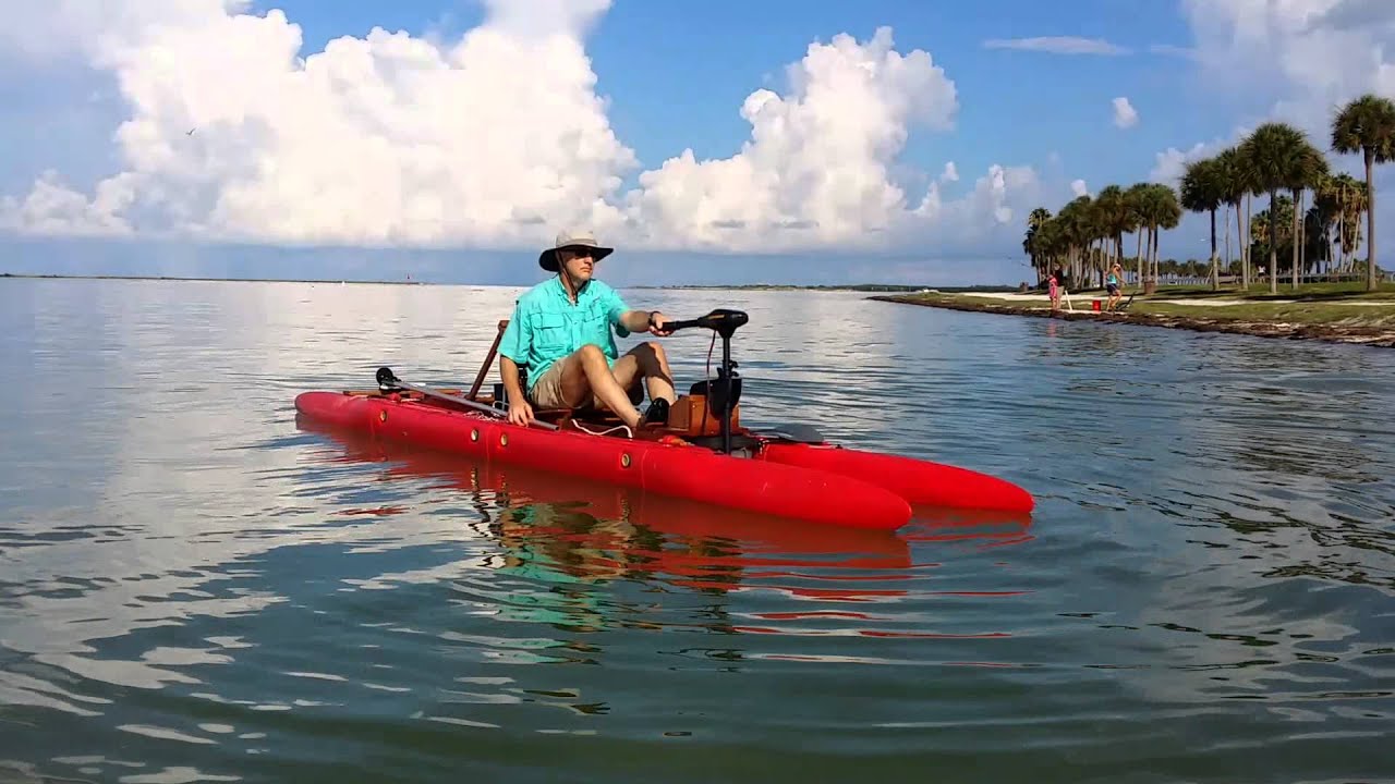 Expandacraft 16' Paddlecat - A modular fishing kayak/pontoon boat!
