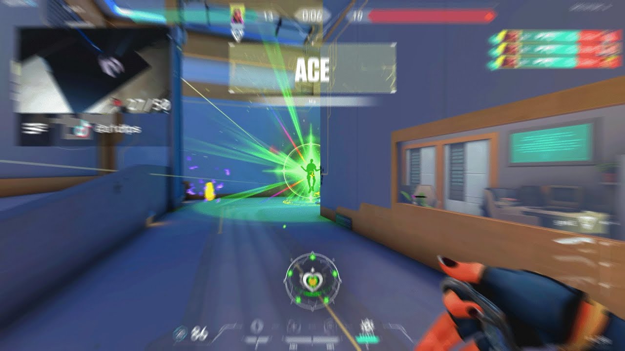 Aiming on a GLASSPAD in VALORANT
