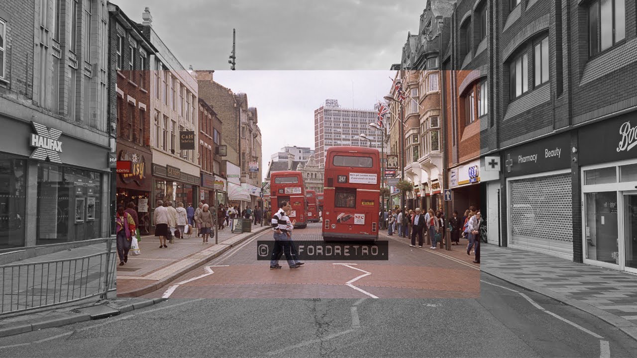 #102 Ilford High Road - Ratners and C&H Fabrics 1991 v 2024