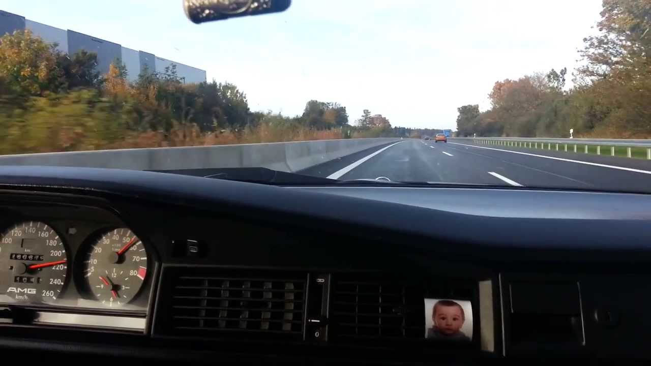 Mercedes 190E 2.5 16V AMG Power Pack 80 - 260 km/h