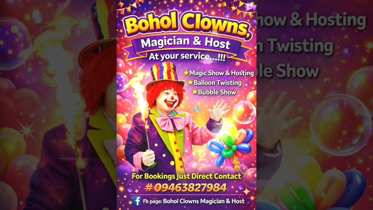 Bohol Clowns Magician & Host by: innocent Loco ( Soundtrack Theme 1 )