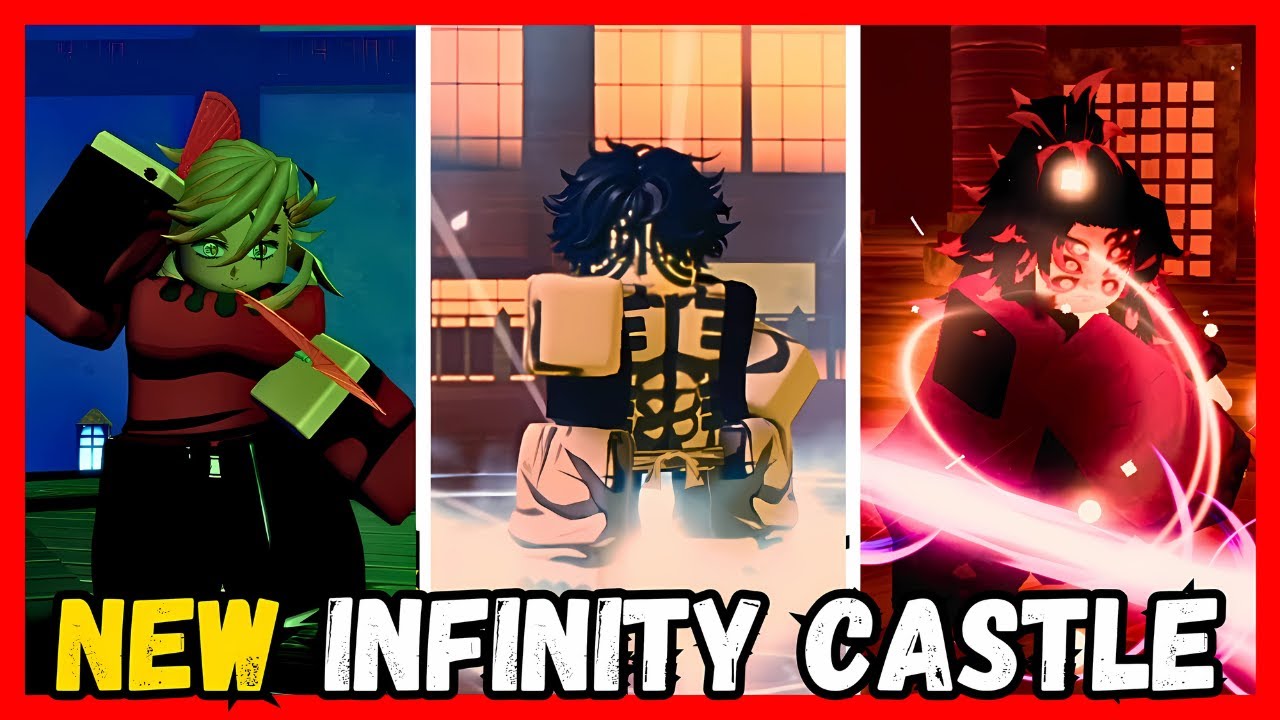 Anime Rails x Demon Slayer NEW INFINITY CASTLE & ALL BOSSES - ROBLOX