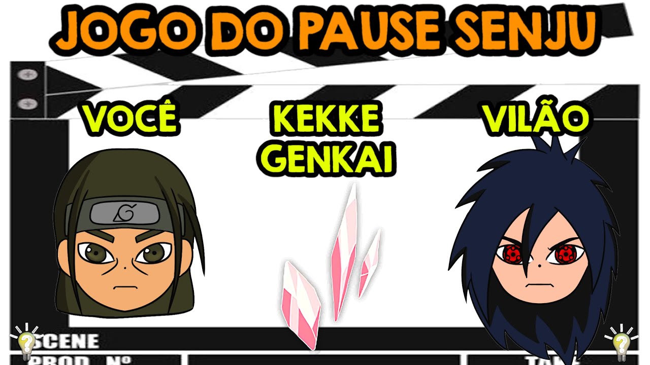 JOGO DO PAUSE SENJU! CRIE SUA HISTÓRIA E SEU PERSONAGEM DO CLÃ SENJU E ENFRENTA OS UCHIHAS!