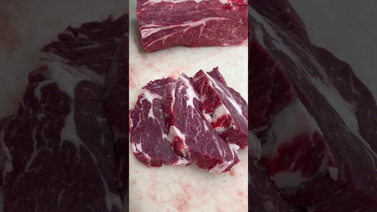 Beef Chuck eye vs Ribeye. #shorts #trending #viral #fyp