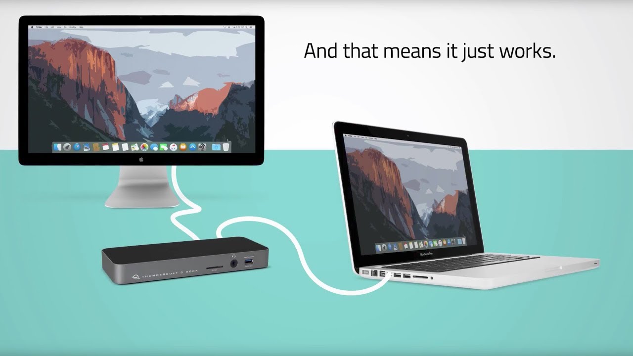 OWC Thunderbolt 3 Dock: Integrated DisplayPort++ Support