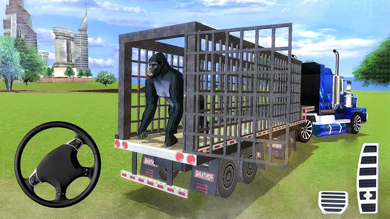 Animal Transport Truck Driving Game 2018 - Zoo Animal Transporter Simulator - Android Gameplay [HD]