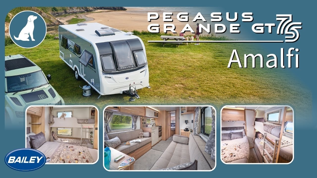 Caravan tour: Bailey Pegasus Grande GT75 Amalfi (2025)