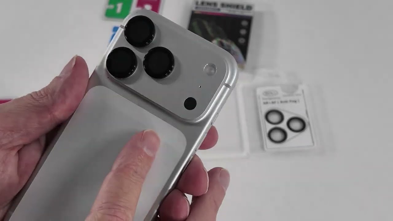 2 Pack Camera Lens Protector for iPhone 17 Pro