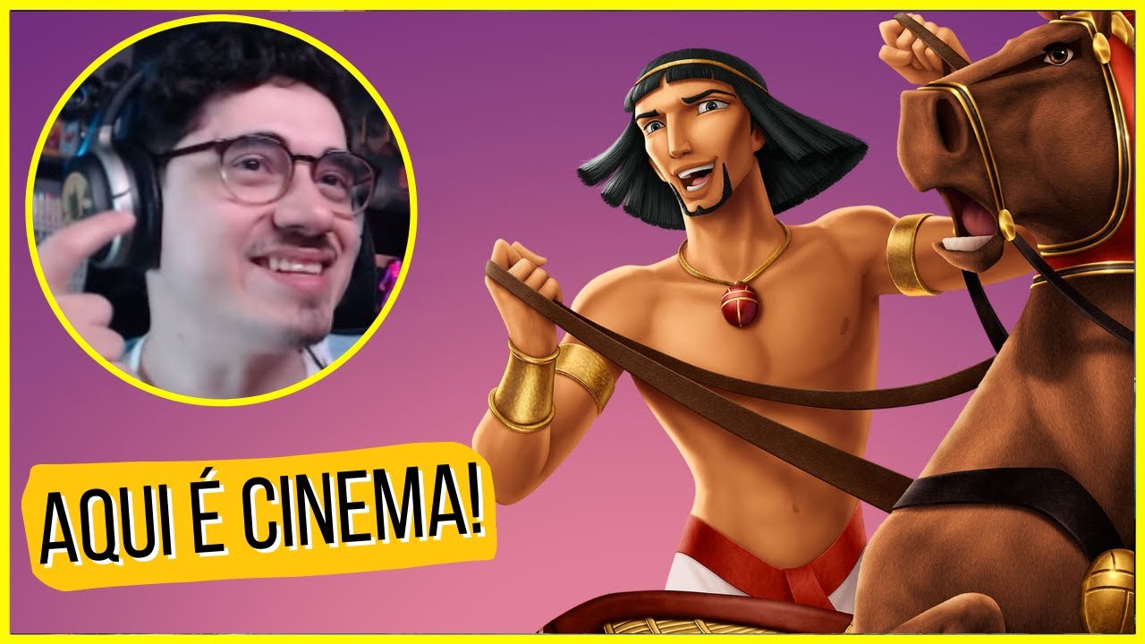 O PRÍNCIPE DO EGITO é o ABSOLUTE CINEMA da DREAMWORKS?