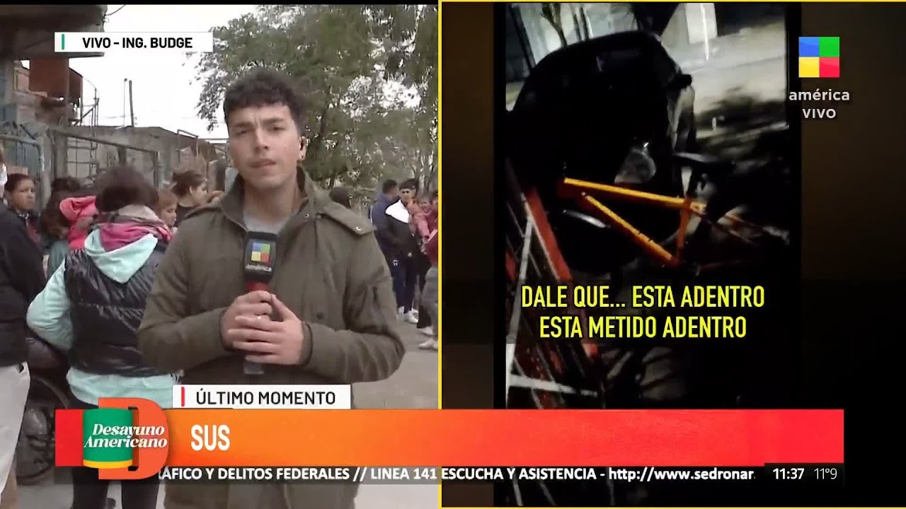 Ingeniero Budge: murió atrapado en medio de una balacera narco