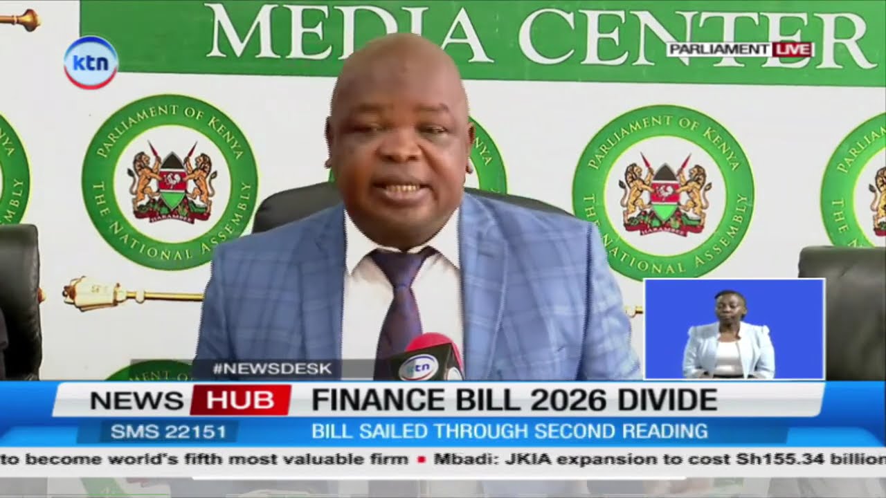 Opposition MPs protest passage of Finance Bill 2026 as debate shifts to implementation