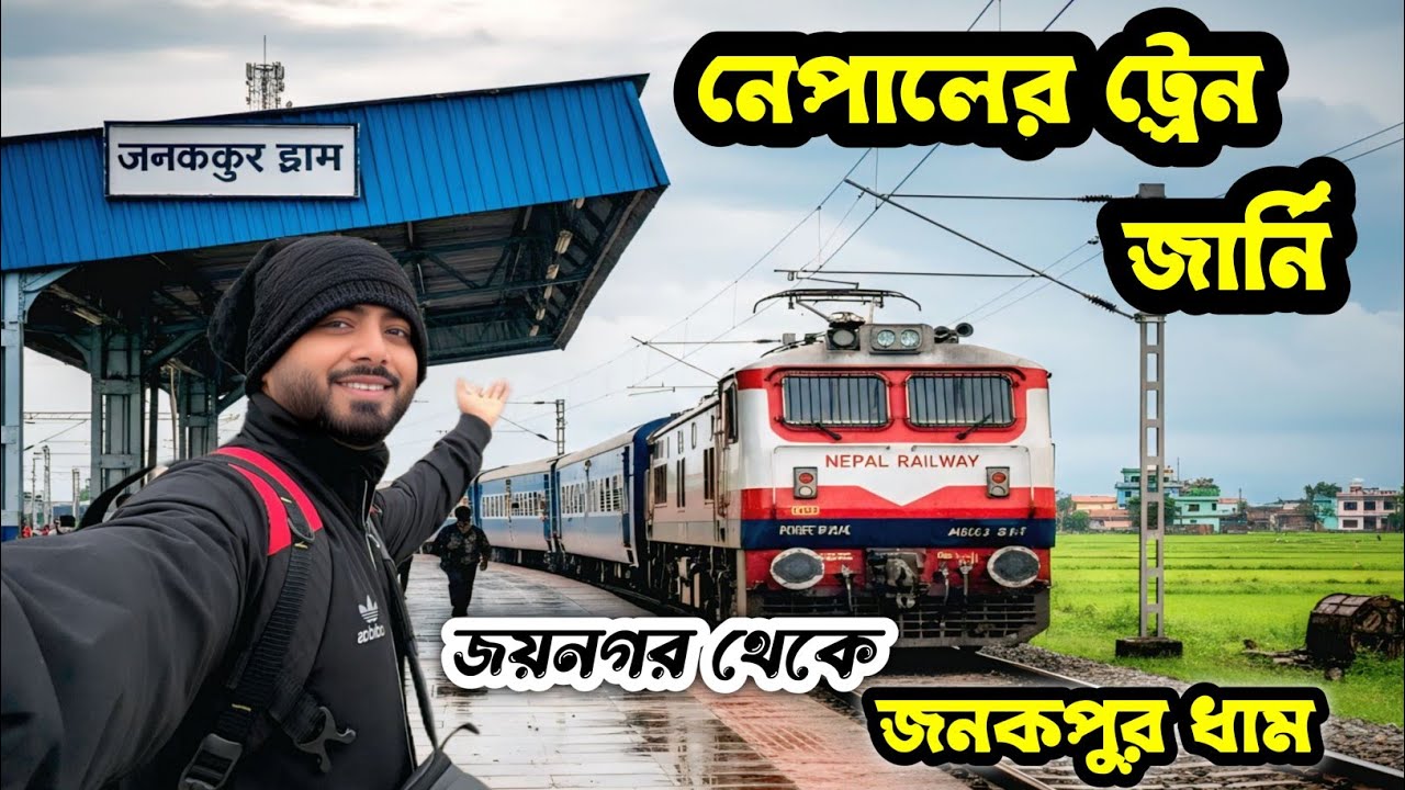 নেপালের ট্রেন জার্নি | জয়নগর থেকে জনকপুর ধাম স্টেশন | নেপাল ভ্রমণ 2026 |