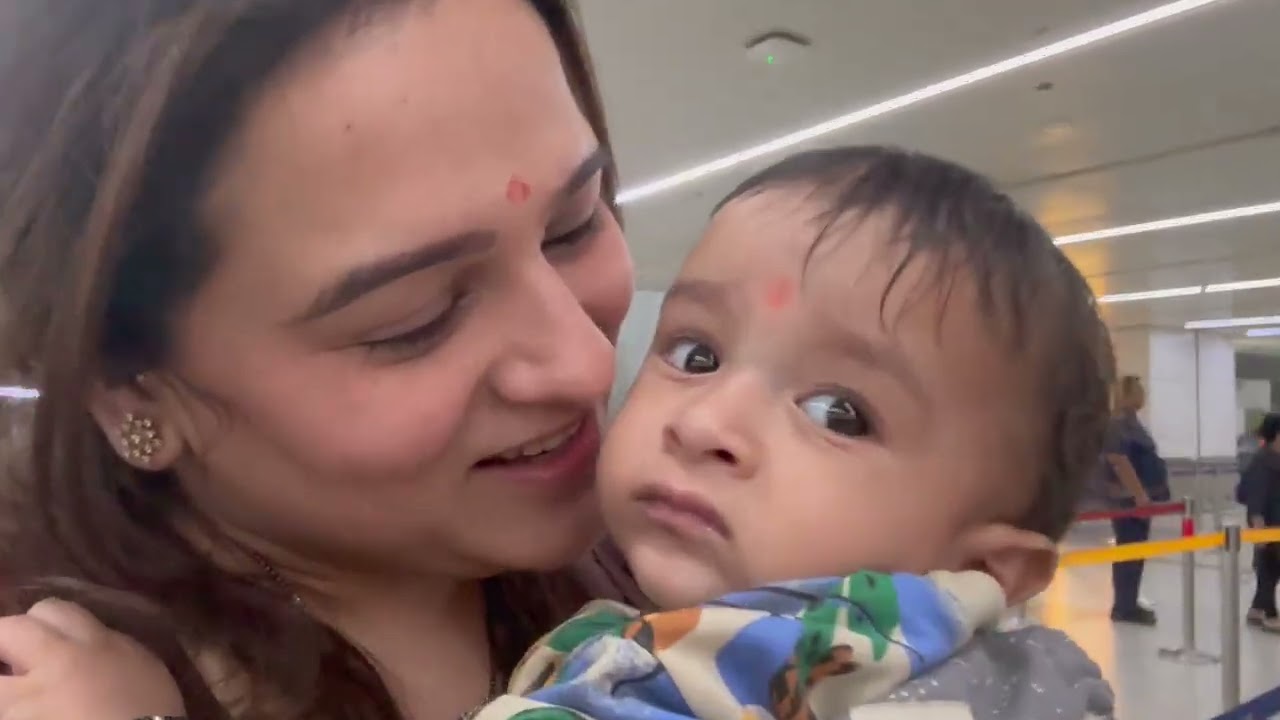 Diapers, Jetlag & Adventures! Traveling India🇮🇳 to Canada🇨🇦 with my 7-Month-Old 👶✈️