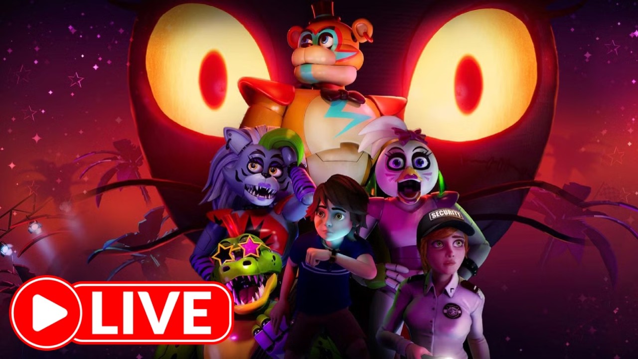 First time playing Fnaf: Security Breach! (Part 2)
