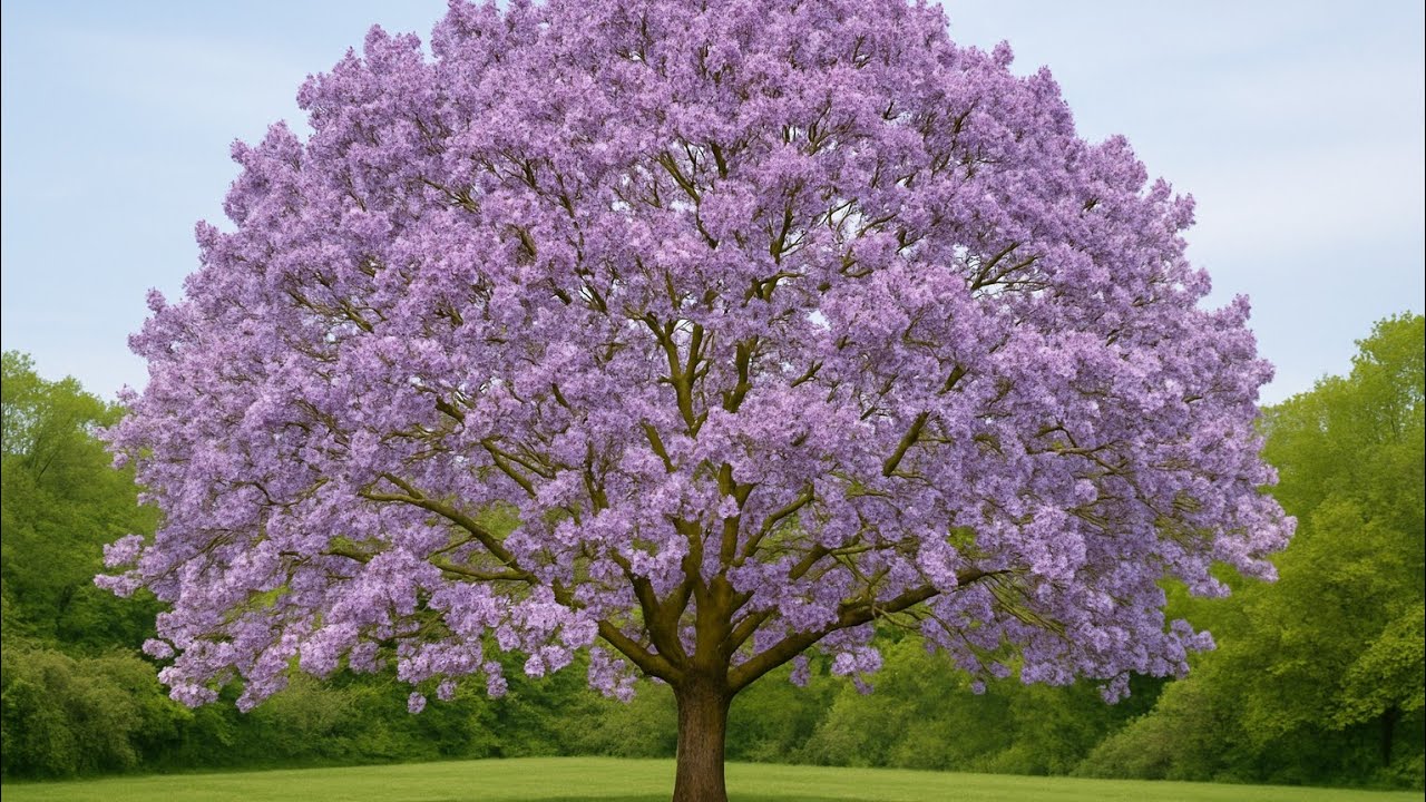 البولونيا .. (شجرة الأميرة) أسرع شجرة نمو في العالم🌲