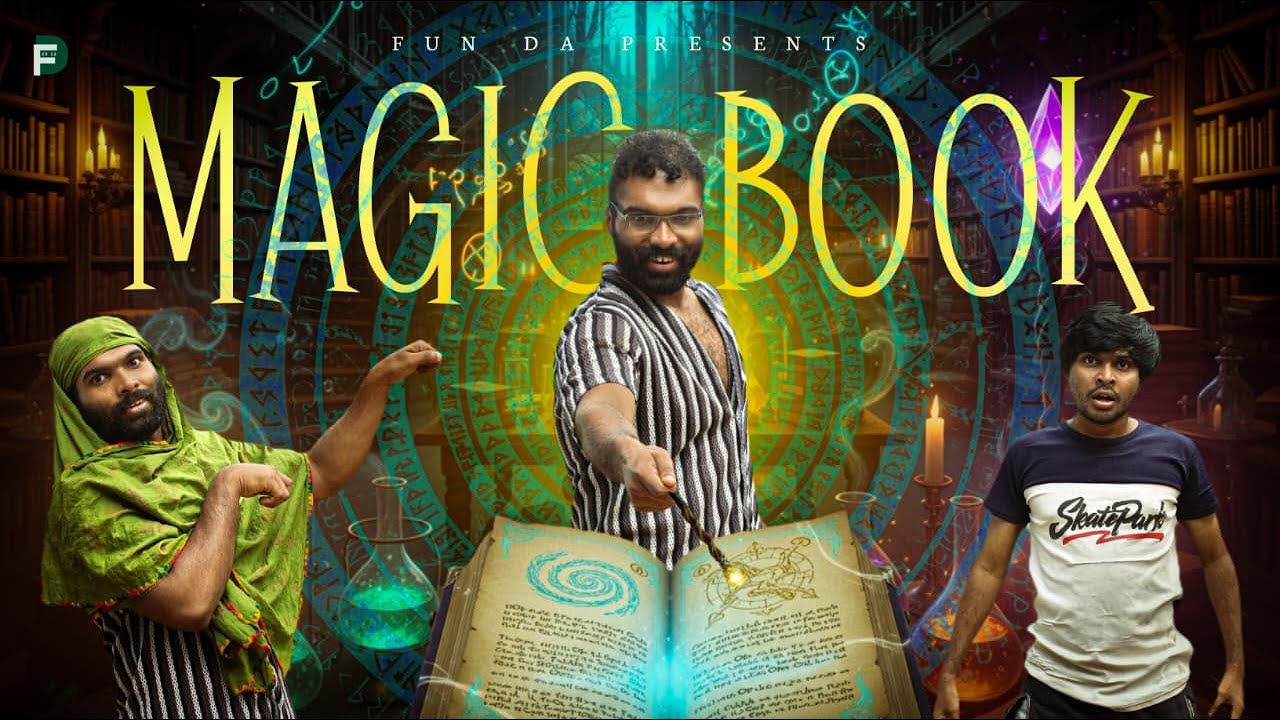 MAGIC BOOK |Fun Da |Malayalam Comedy |