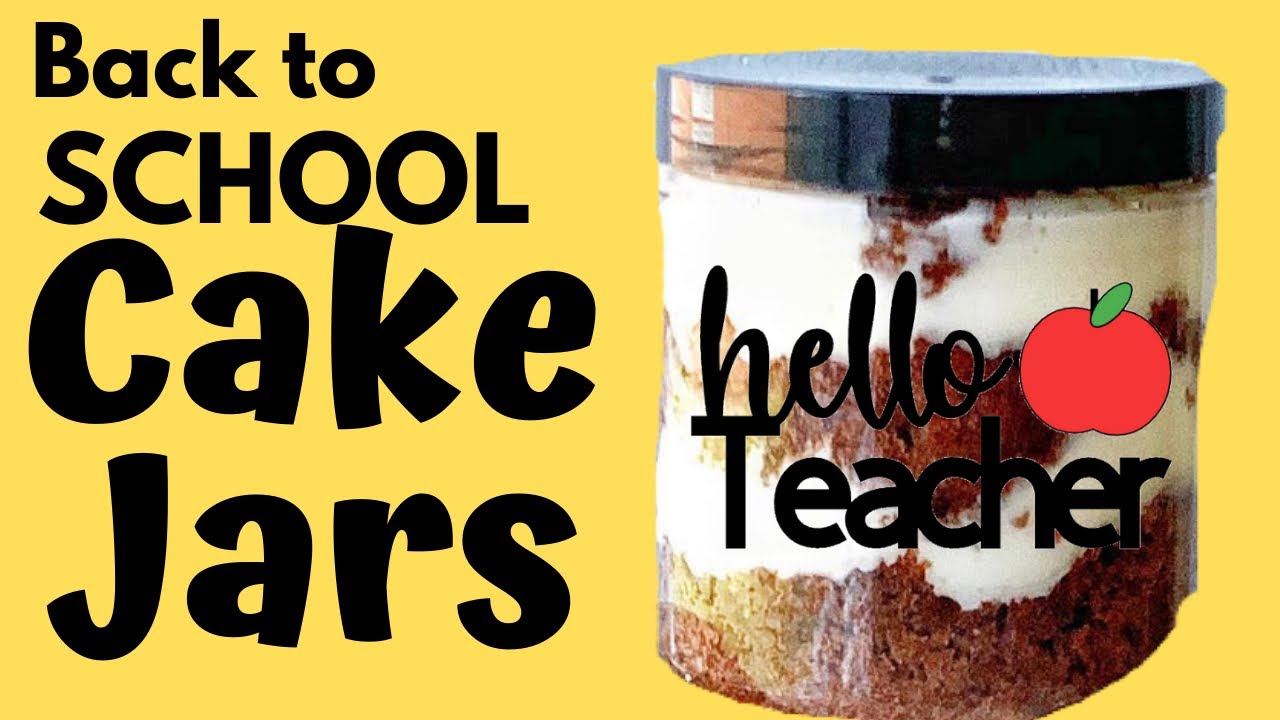 How to Make Cake Jars Using Cricut Design Space