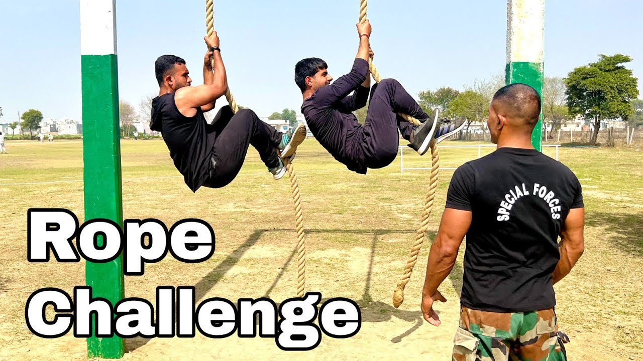 Rope Challenge With Commando || Commando fitness club 9599826970