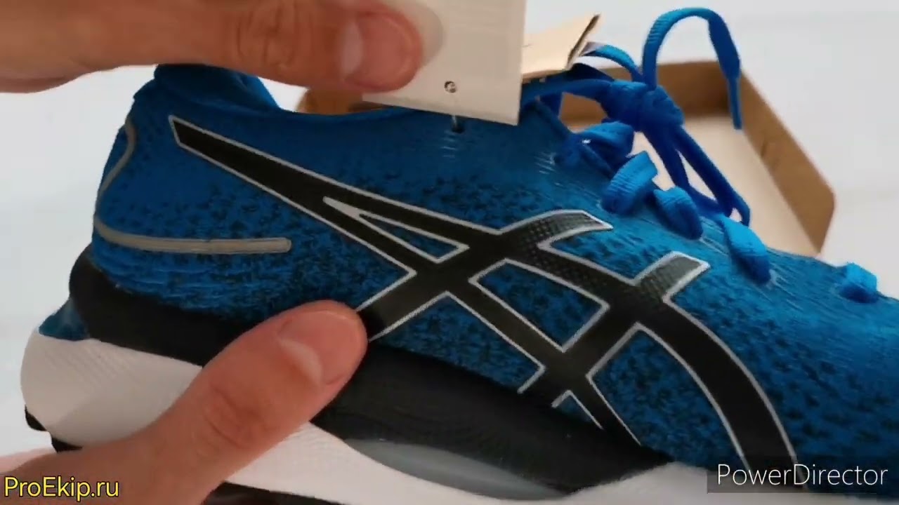 ASICS Gel-Nimbus 24. 1011B359-405. Распаковка, обзор оригинальных кроссовок, отзывы.