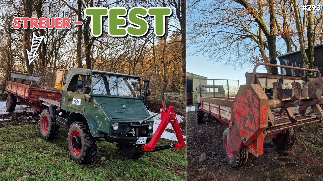 Misthaufen BELÜFTUNG | JF AV 40 im TEST! | Mist-Laden mit VOLVO Kompaktbagger | oldtimer_junkie 