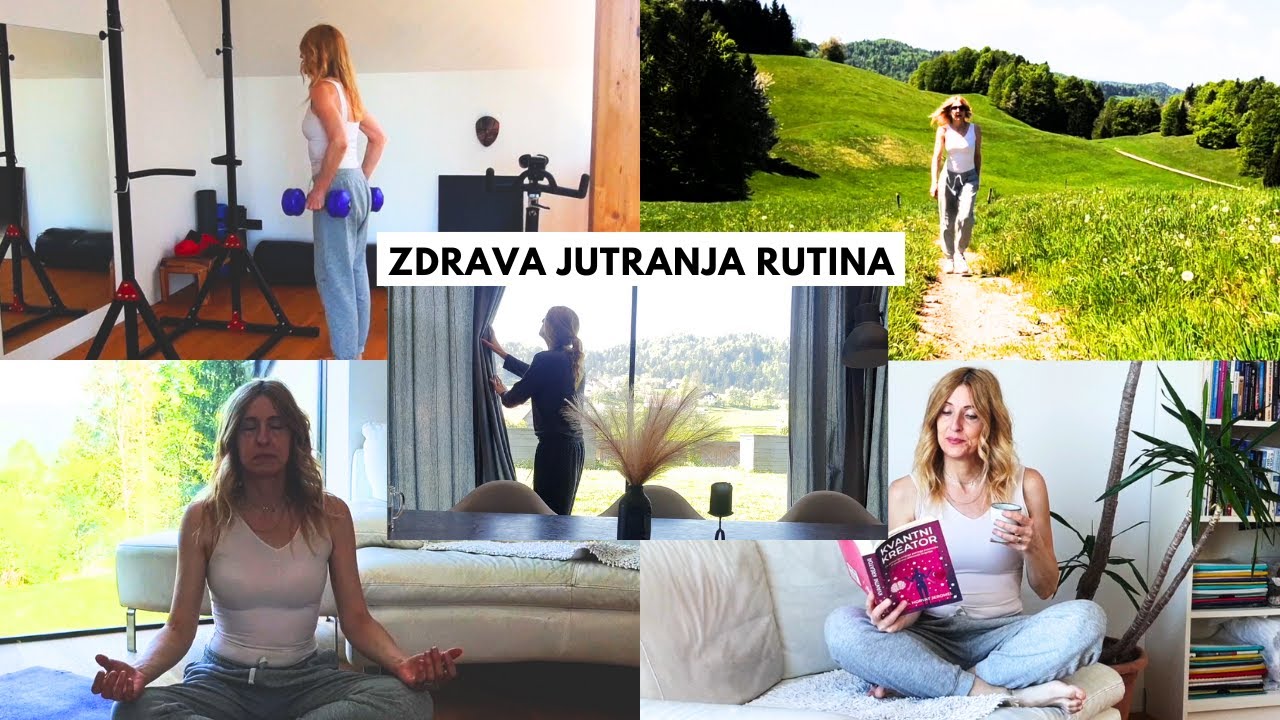 9 zdravih navad v moji jutranji rutini ⎮Za večjo produktivnost in zadovoljstvo