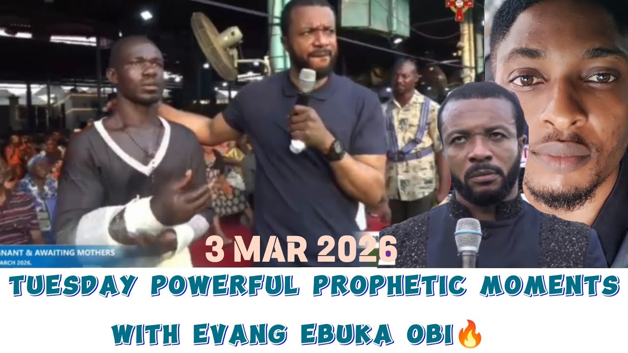 TUESDAY POWERFUL PROPHETIC MOMENTS WITH EVANG EBUKA🔥 #ZIONMINISTRIESGNANAPURAMLIVETODAY #EBUKAOBI 