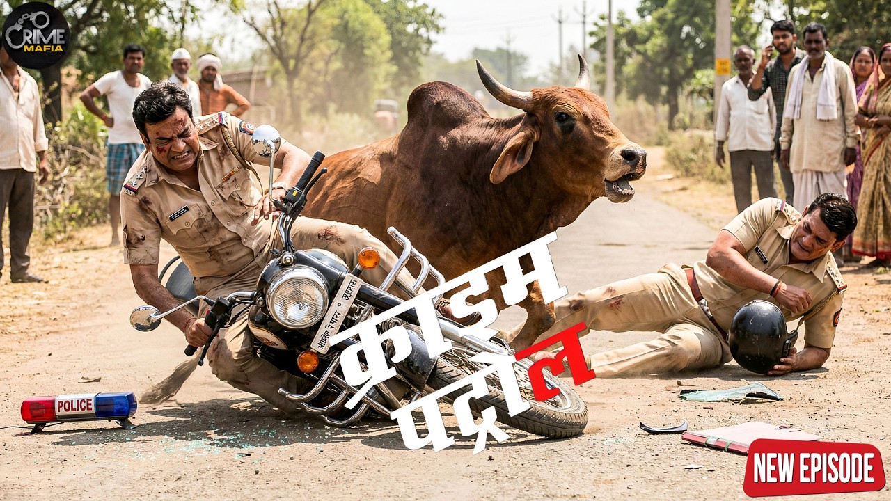 पुलिस का सीक्रेट मिशन फेल रास्ते में बैल से हुआ भयंकर एक्सीडेंट || Crime Patrol