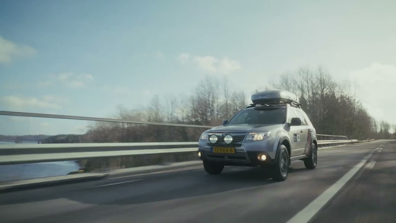 1e etappe: Ice Road Rally 2025
