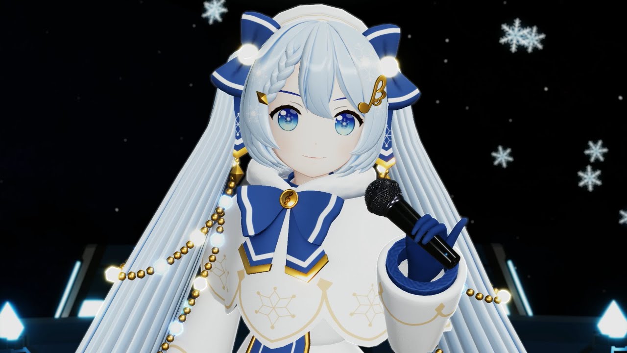 【MMD】雪ミク2021で1/6 -out of the gravity-【DIVAっぽく】