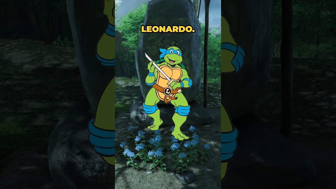 The Turtles are dead in this Ghost Of Yotei Easter egg! #ghostofyotei #tmnt #eastereggs #playstation