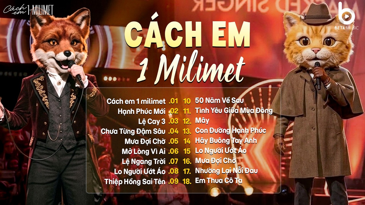 Top Hit Ballad Giọng Ca Bí Ẩn Cover Triệu View Hay Nhất | Nhạc Ballad Việt 2026 | Cách Em 1 Milimet