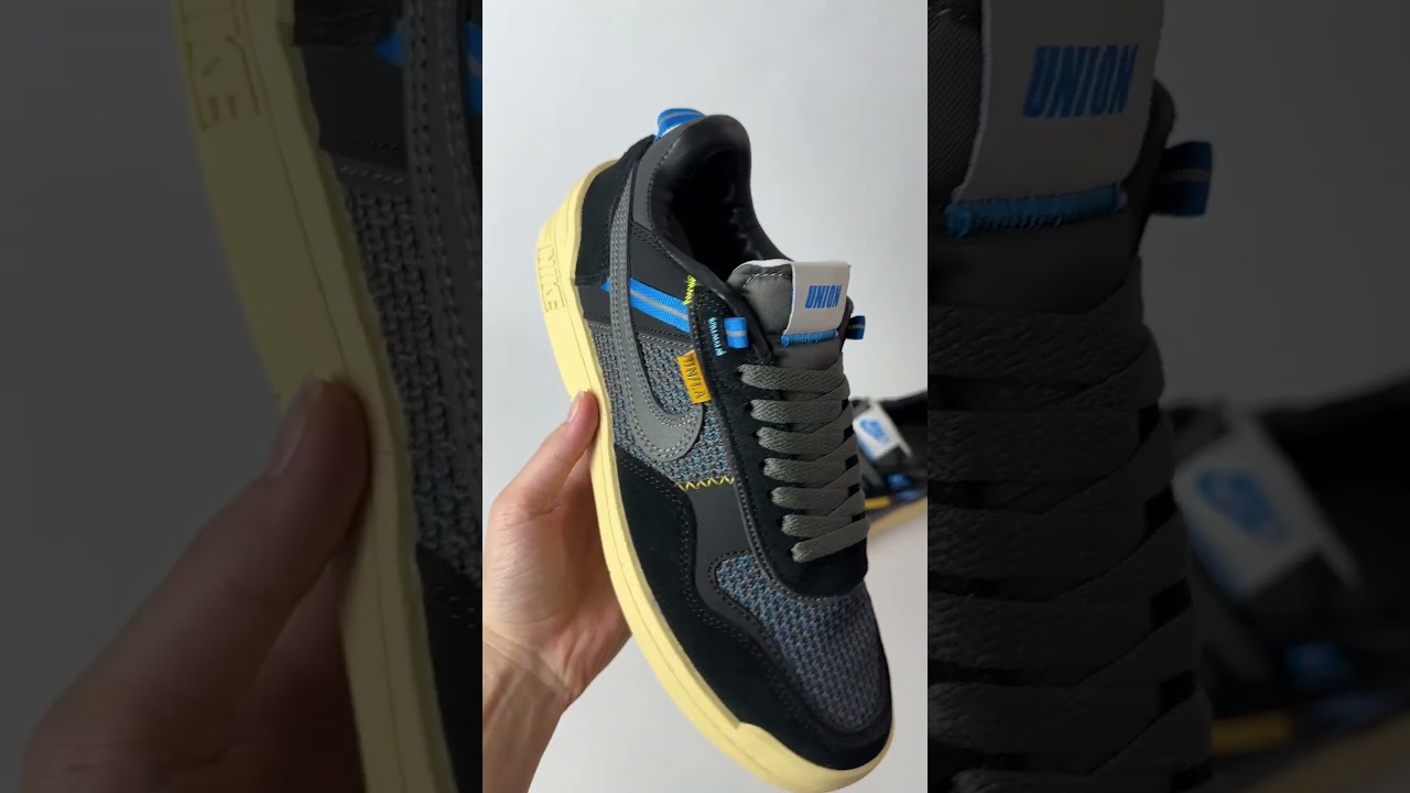 🎆Кроссовки Union LA x Nike Field General Black Cream 