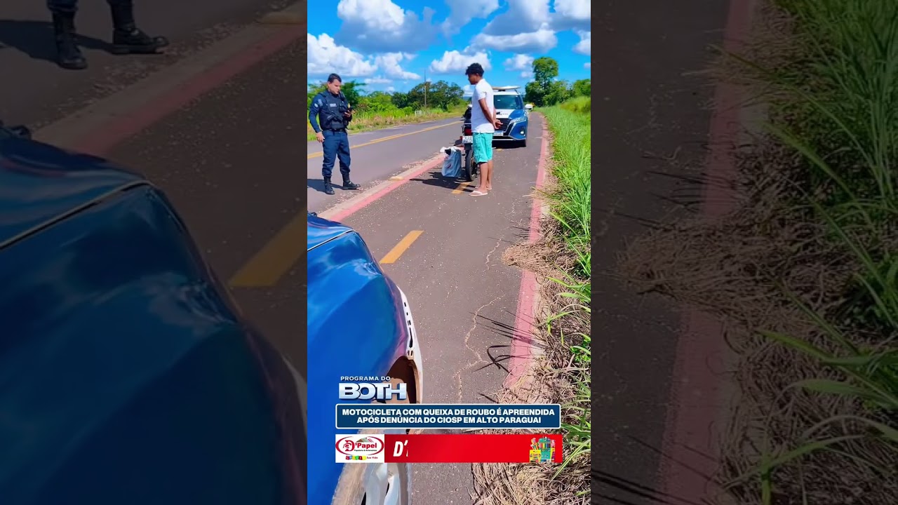 PM APREENDE MOTOCICLETA COM REGISTRO DE ROUBO