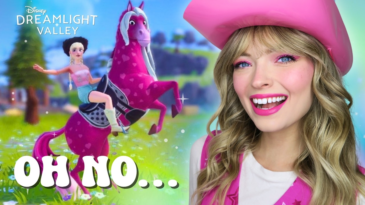 BECOMING A HORSE GIRL?! 🐴 Wishblossom Ranch! Disney Dreamlight Valley Live