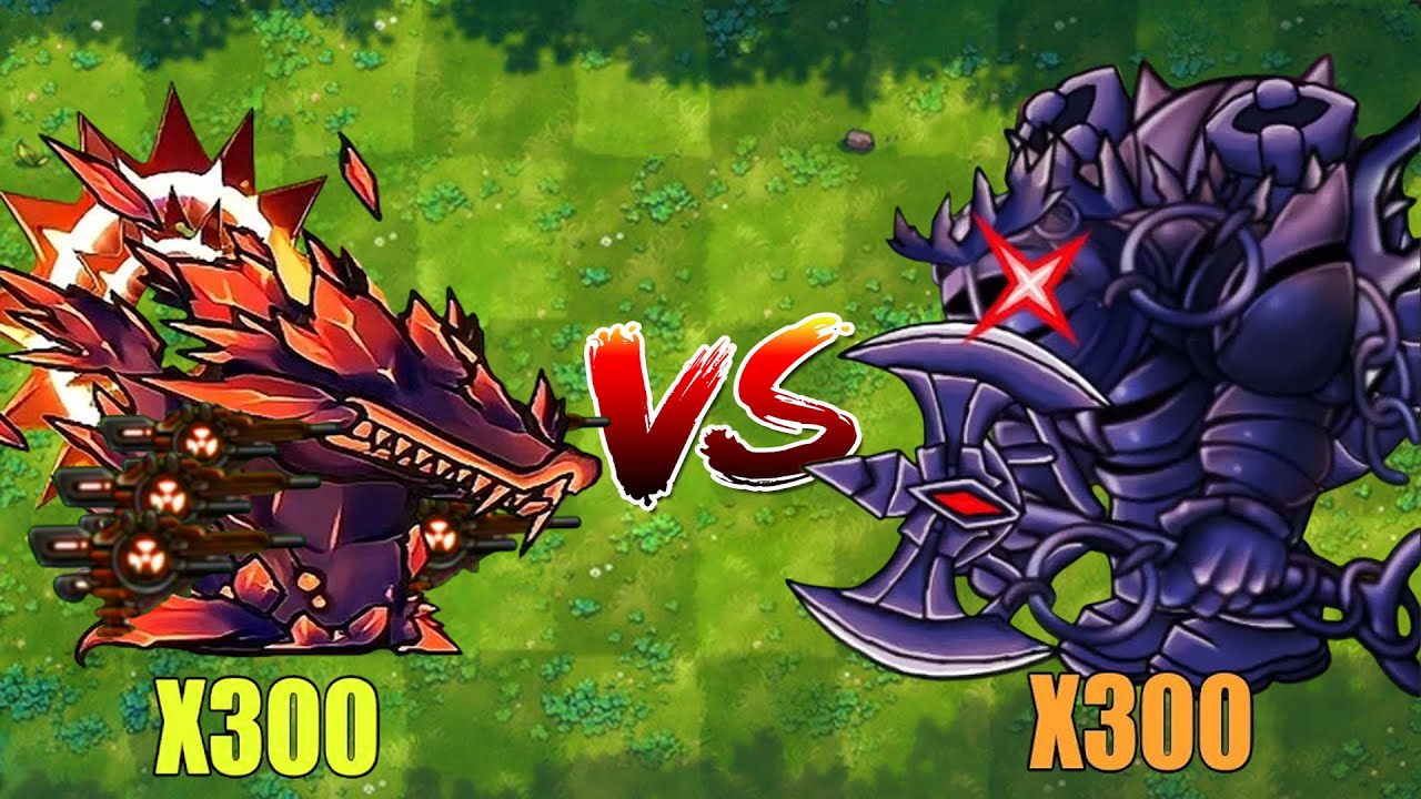 PVZ 1 Fusion 3.2 Challenge!! 300 Plants Fusion VS 300 Obsidian Gargantuar - Who Will Win?