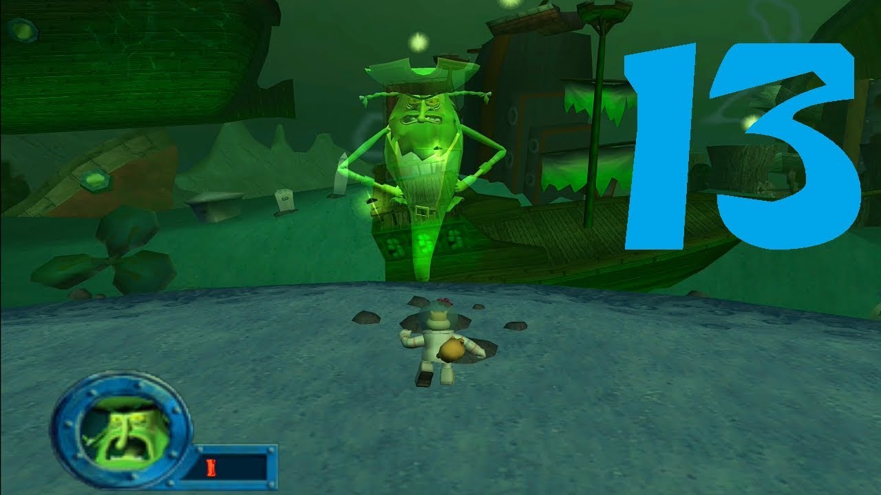 SpongeBob Battle for Bikini Bottom - Part 13 (Flying Dutchman's Graveyard) (1080p)