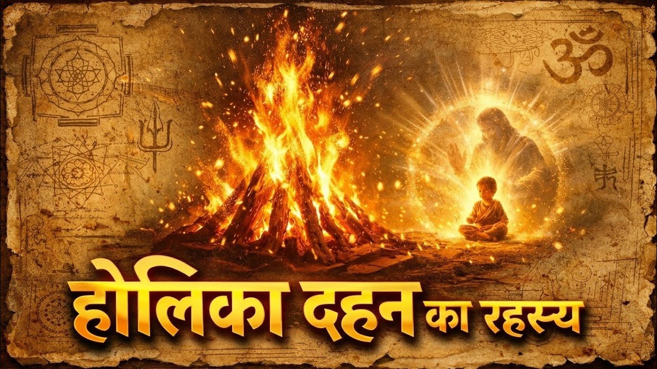 होलिका दहन का रहस्य | प्रह्लाद की सच्ची कहानी और इसका आध्यात्मिक अर्थ
