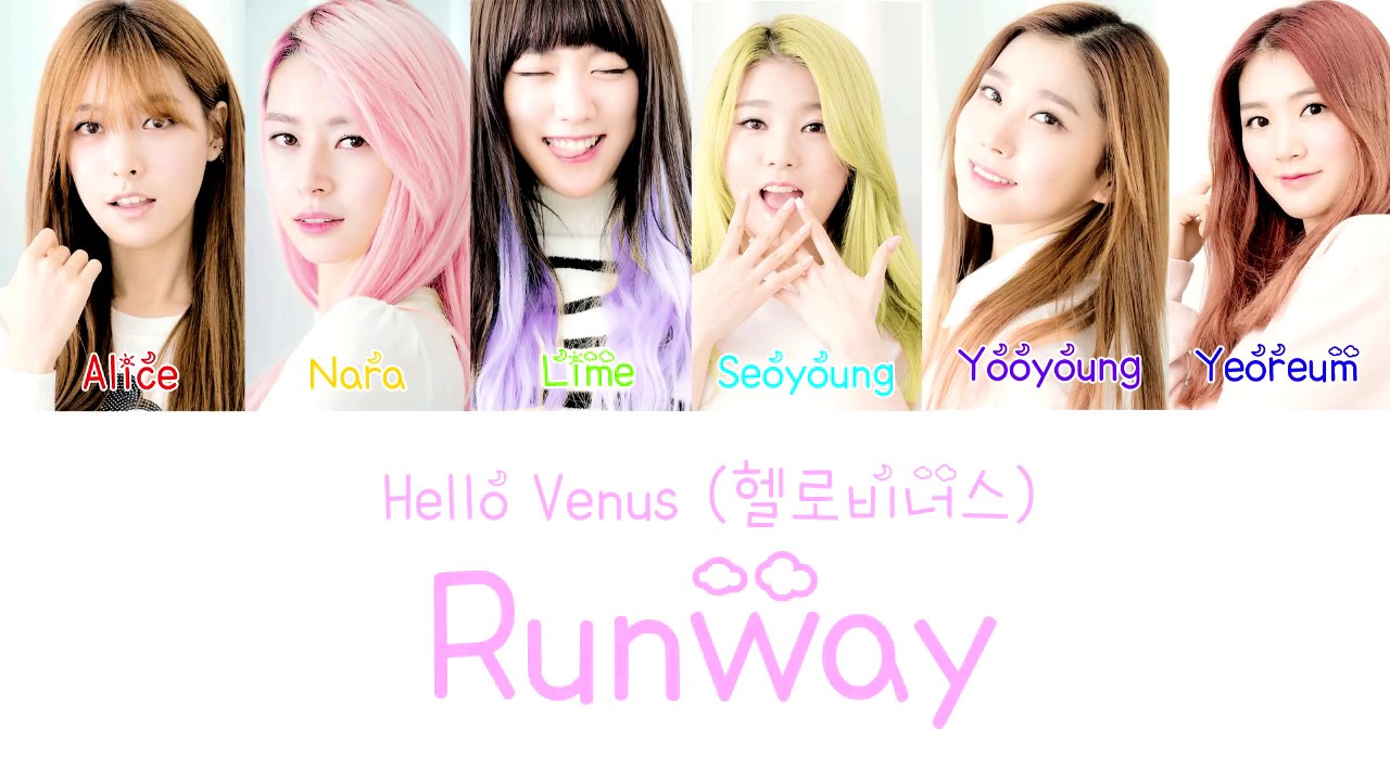 Hello Venus (헬로비너스) - Runway Lyrics (Color Coded) (Han|Rom|Eng)