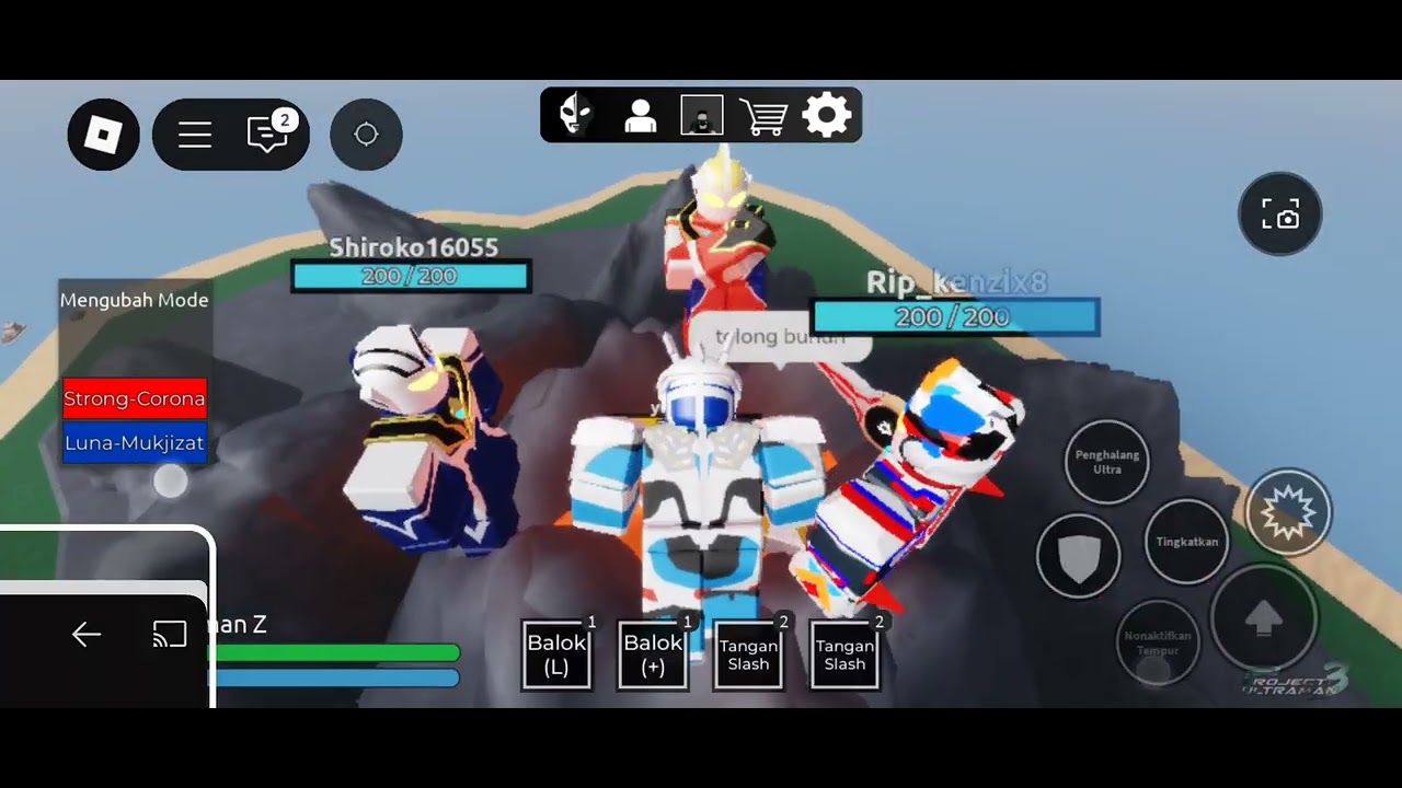 Fusion-Fusion yang berasal dari penonton, Project Ultraman 3