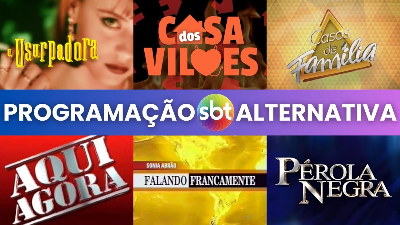 Grade de Programação SBT: Segunda a Sexta | Sugestão