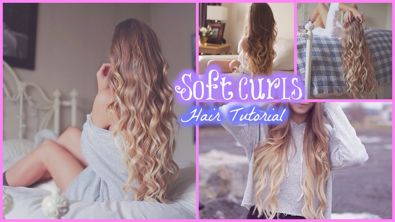 Soft Curls // Hair Tutorial