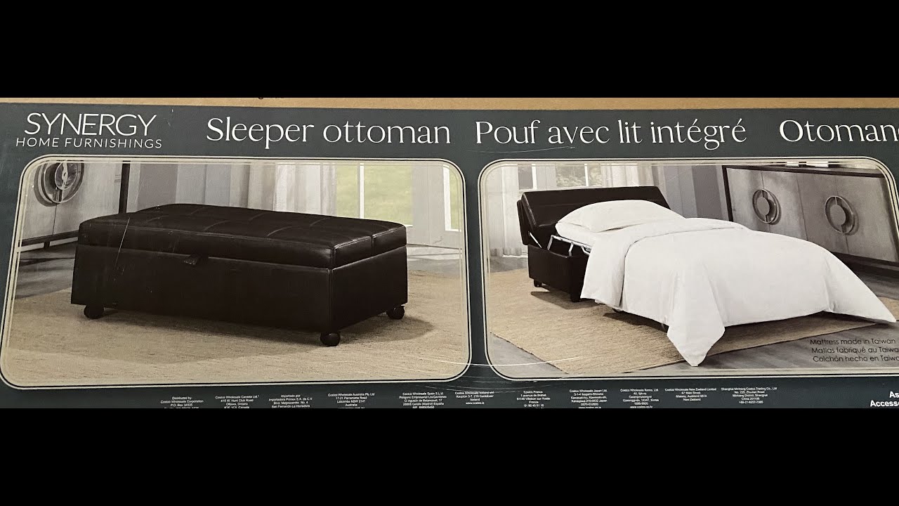 Costco Ottoman Sleeper Unboxing and First Impression