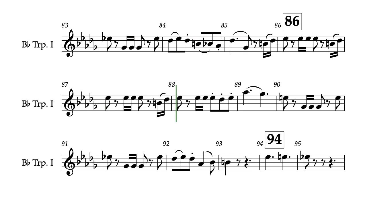 Light Cavalry Overture TRUMPET 1