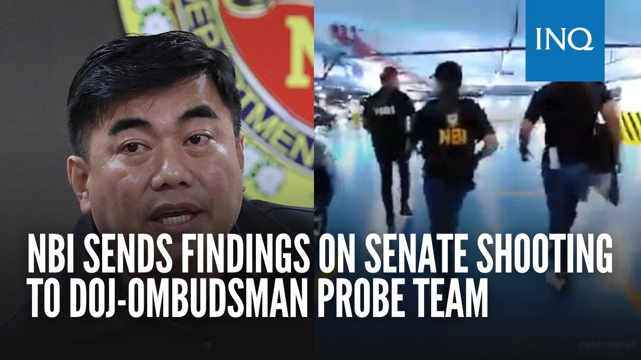 NBI sends findings on Senate shooting to DOJ-Ombudsman probe team