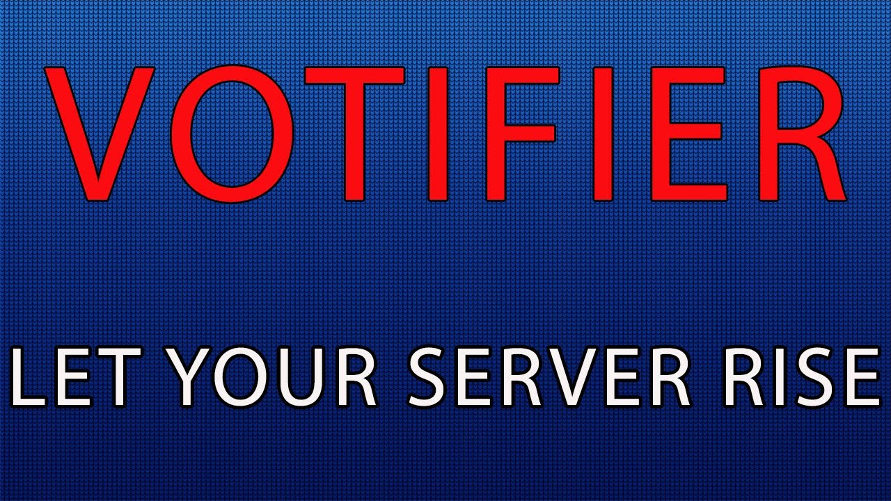 Votifier Tutorial - Rewards players for voting!