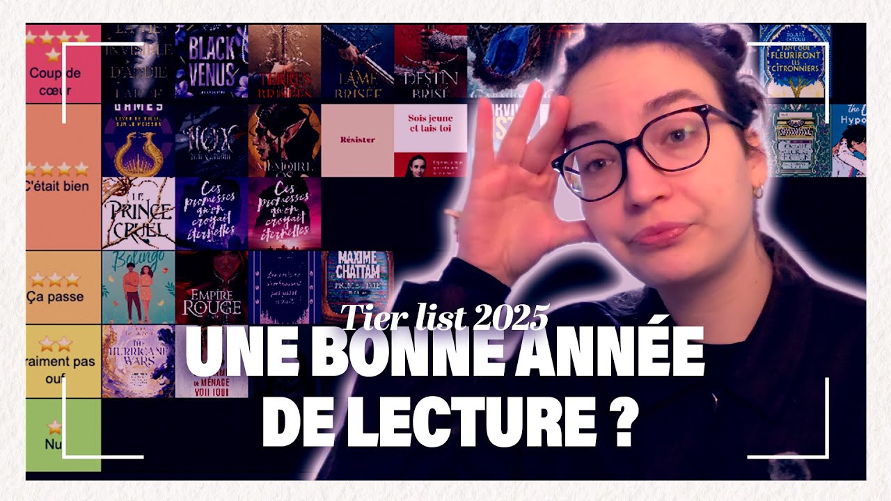 Je classe mes lectures de 2025 - Ems