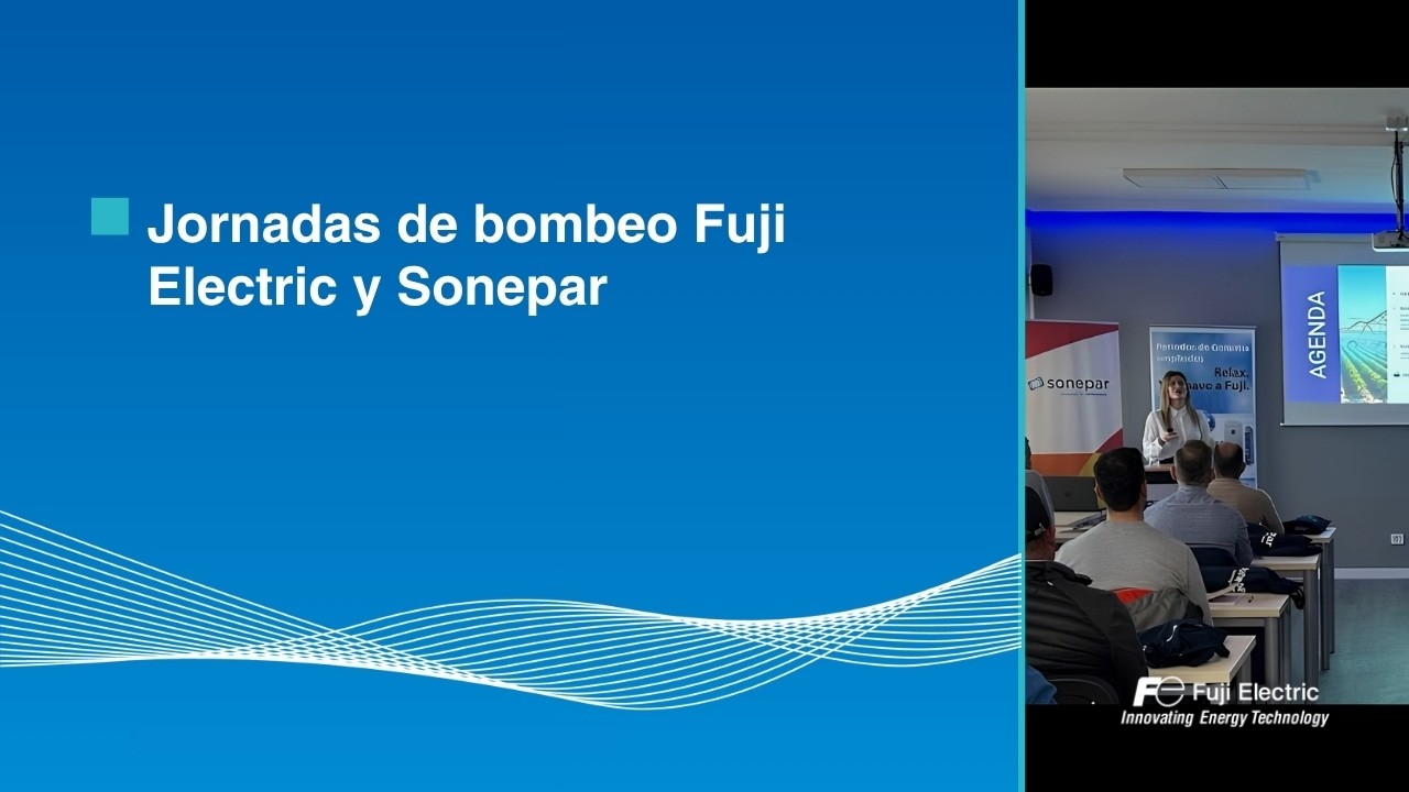 Jornadas de bombeo Fuji Electric y Sonepar