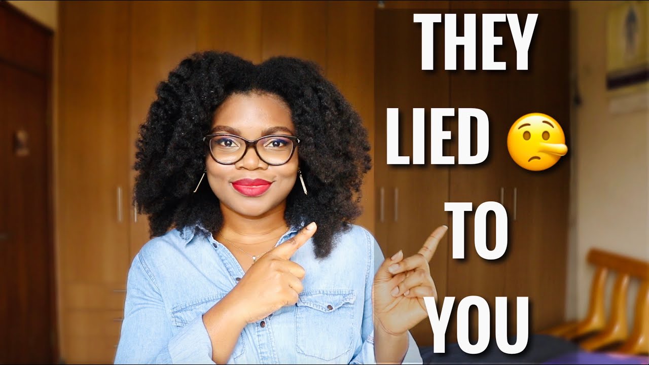 Big Lies and Myths About Natural Hair Care ESPECIALLY TYPE 4 HAIR